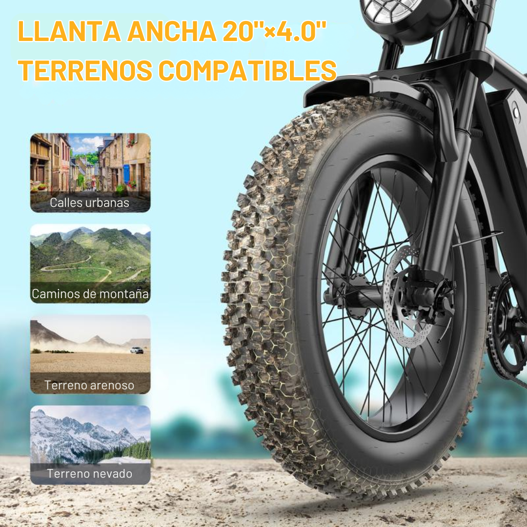 VoltRider Pro™ - Potencia brutal en montaña y ciudad