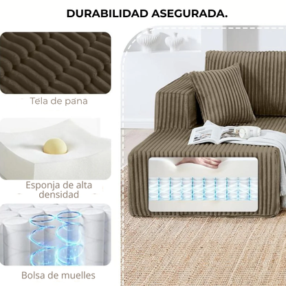 NestForm | Sofá modular (incluye 3 piezas completas)